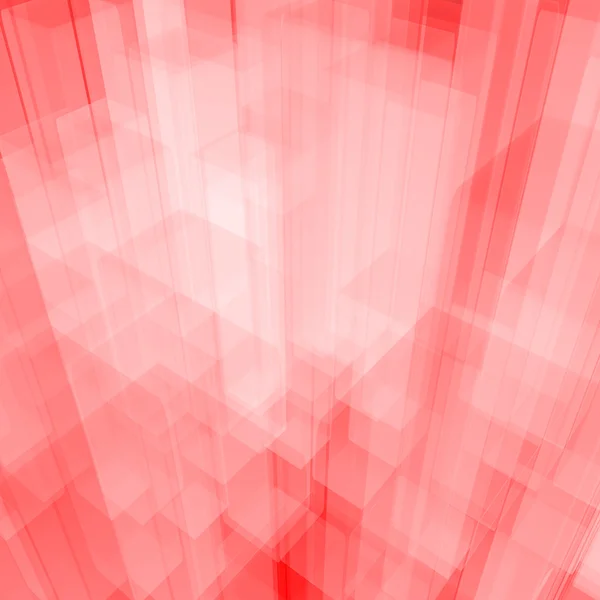 Luminoso sfondo di vetro rosa brillante con cubi artistici o Squa — Foto Stock