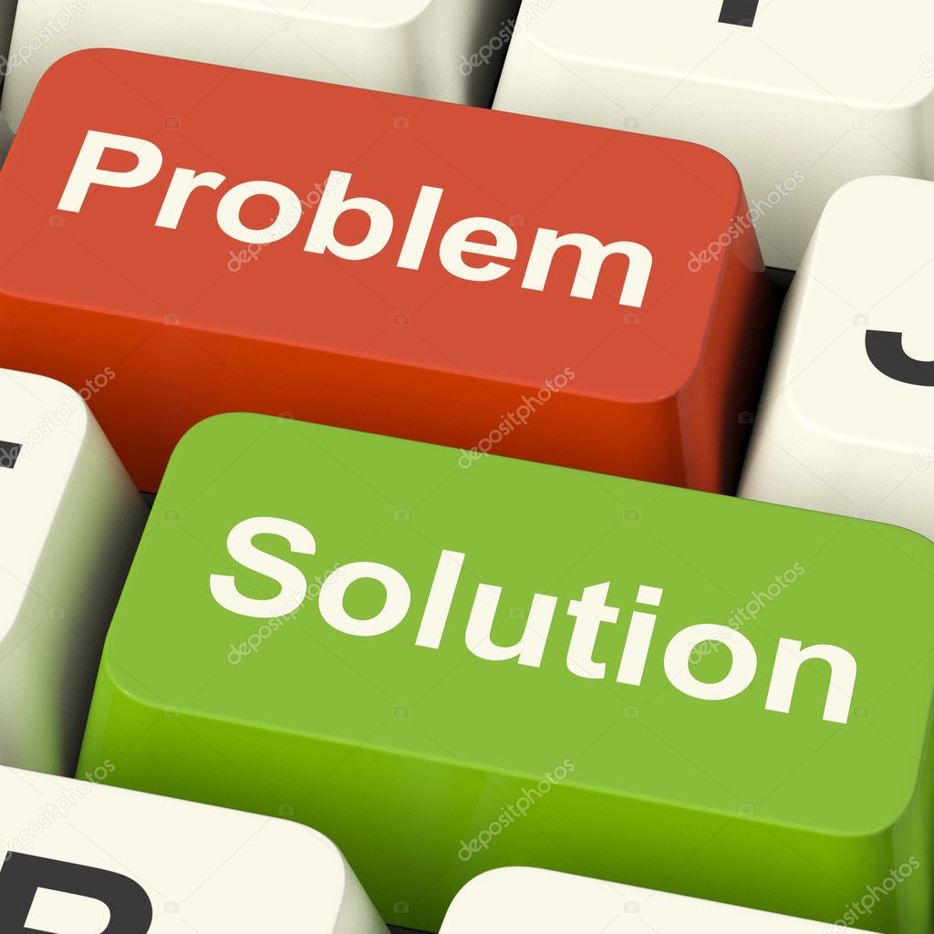 problem-and-solution-computer-keys-showing-assistance-and-solvin