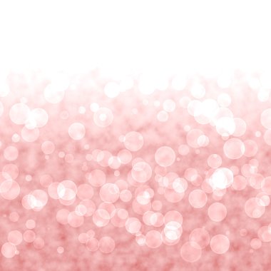 Bokeh Vibrant Red Or Pink Background With Blurry Lights clipart