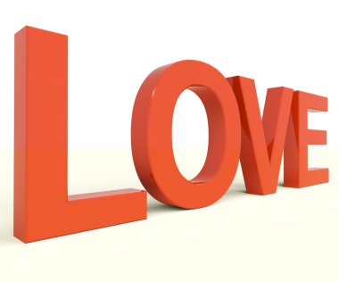 kalp ve romantik Sevgililer için gösterilen sevgi sözcüğü