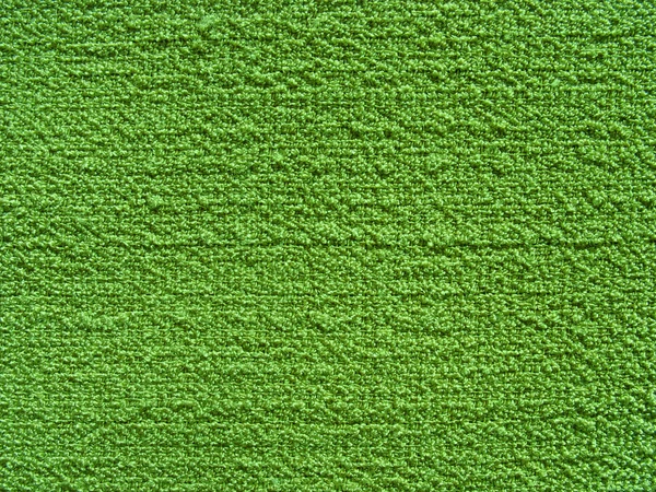 Algodão verde relevo textura de lona — Fotografia de Stock