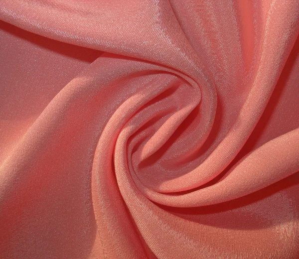 Bükülmüş donuk şeftali kumaş — Stok fotoğraf