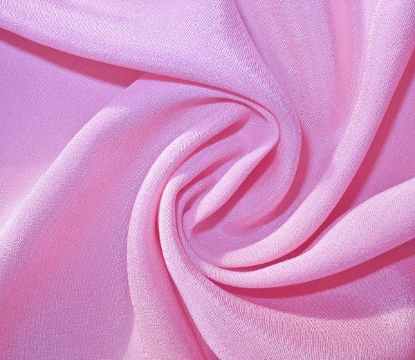 Twisted dull pale pink fabric — Stock Photo, Image
