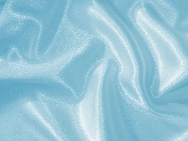 Pálido fundo de cetim azul — Fotografia de Stock