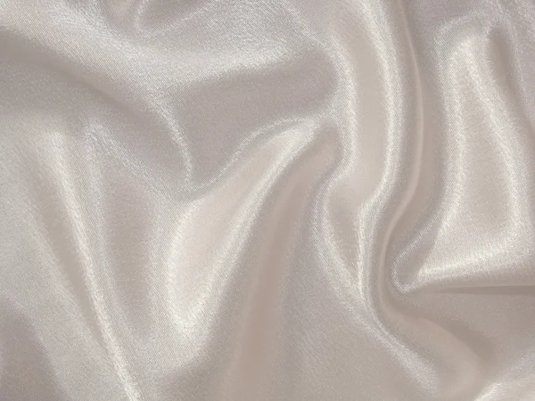 Fondo de seda blanca — Foto de Stock