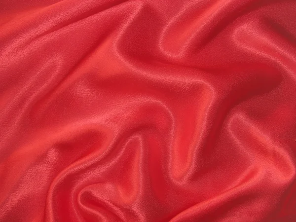 Röd silke bakgrund — Stockfoto