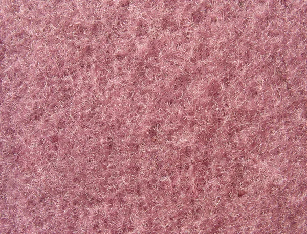 Texture of soft pink fleecy fabric — Stock Photo, Image