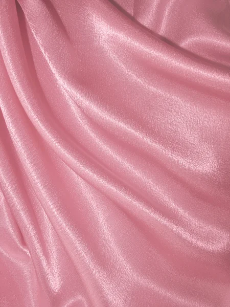 Sfondo drappeggiato seta rosa — Foto Stock