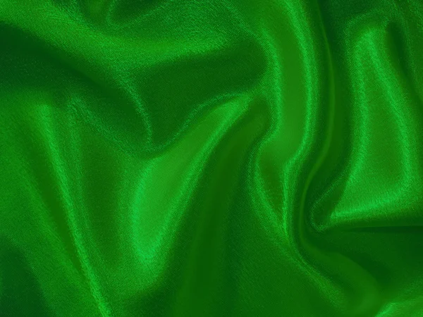 Φωτεινό πράσινο μετάξι φόντο Royalty Free Φωτογραφίες Αρχείου