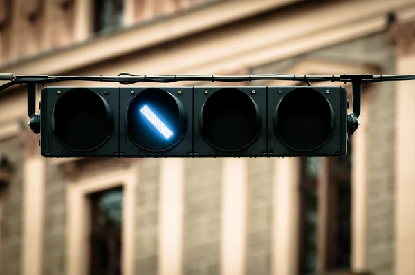 Trafik lampa i staden — Stockfoto
