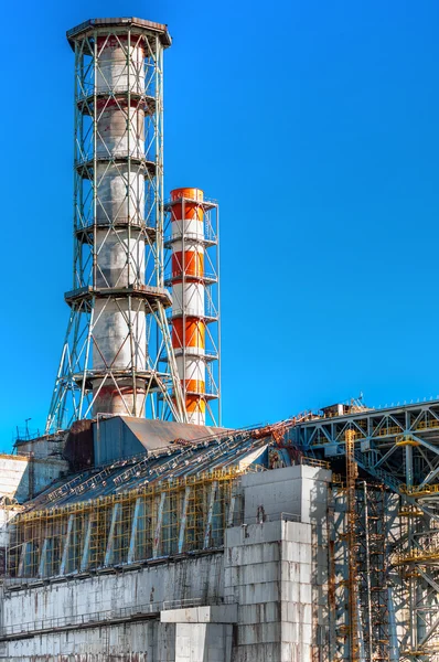 Das Kernkraftwerk Tschernobyl 2012 — Stockfoto