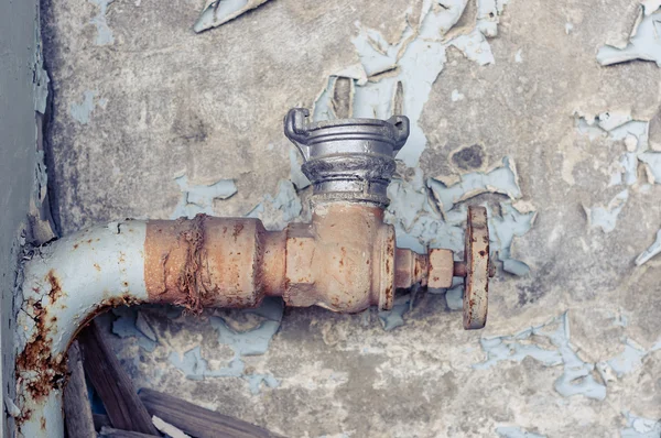 Old rusty tap closeup — Stock Photo, Image