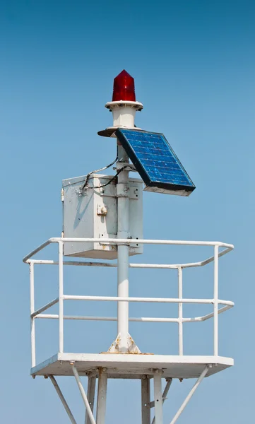 Transporte marítimo luz de alarme — Fotografia de Stock