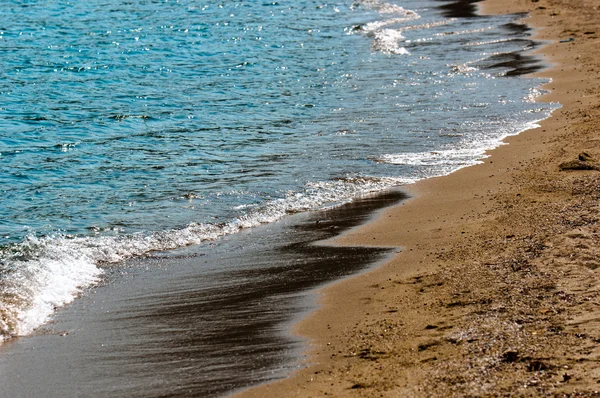 Scène tanquille au bord d'une mer — Photo
