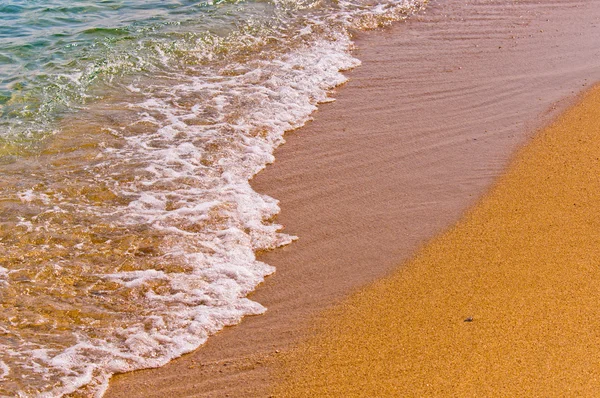 Транквіль сцена на березі моря — стокове фото