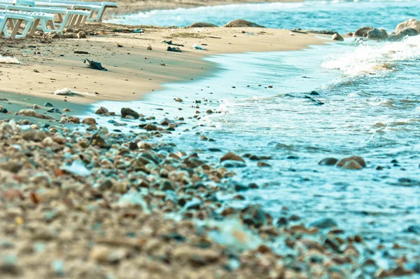 Скелі на березі океану — стокове фото