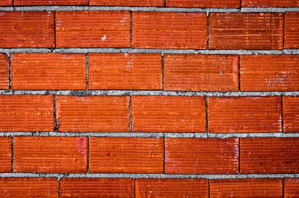 Textura de parede de tijolo industrial — Fotografia de Stock