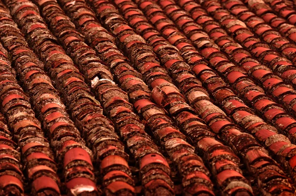 Astratto sfondo artificiale rosso — Foto Stock