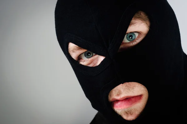Maske bir hırsız — Stok fotoğraf