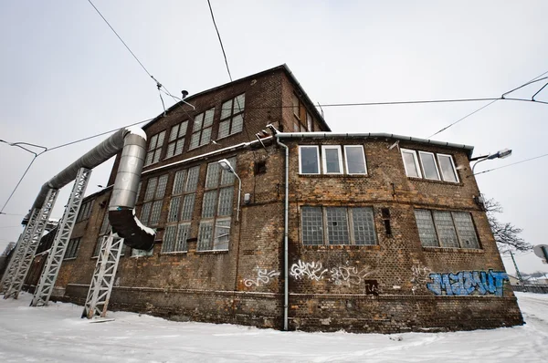 Elhagyott ipari épület — Stock Fotó