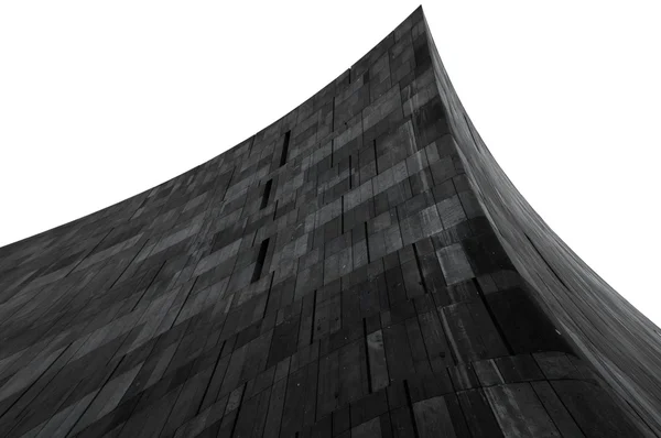 Абстрактное треугольное здание — стоковое фото