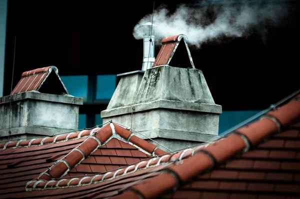 小さな煙突 — ストック写真