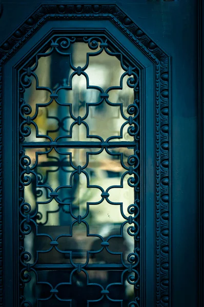 Window in blue — Stock Photo, Image