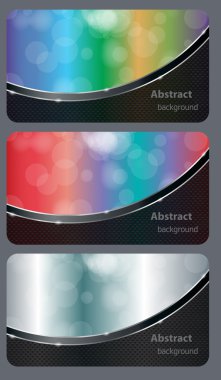 Brochure business card banner abstract background style