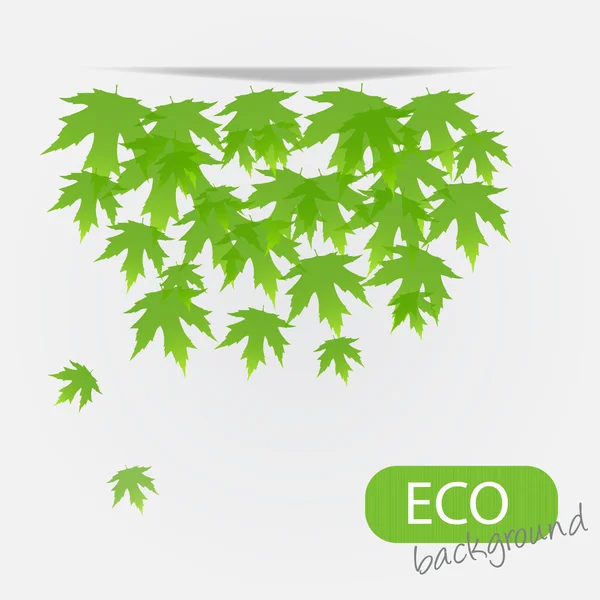 Eco leves background illustration