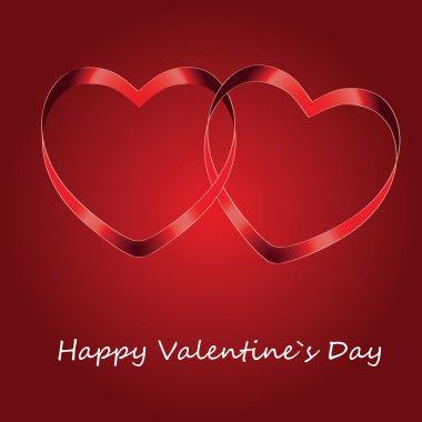  arka plan ile iki kalp