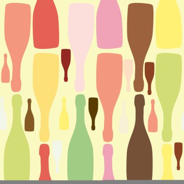  background with bottles. Good for restaurant or bar menu