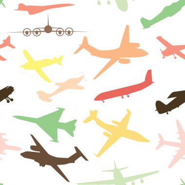 Aircraft, airplane, plane flying seamless travel transpor