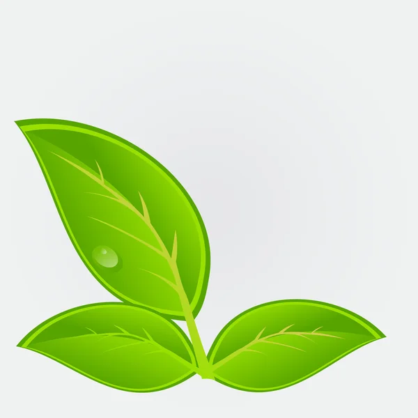 stock image Environmental icon with plant illustration