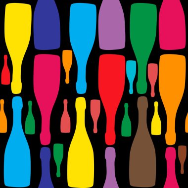  background with bottles. Good for restaurant or bar menu