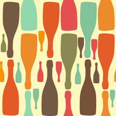  background with bottles. Good for restaurant or bar menu