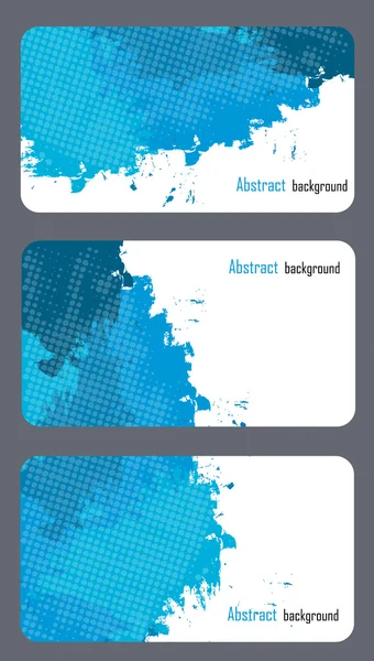 stock image Business card templates with abstract background