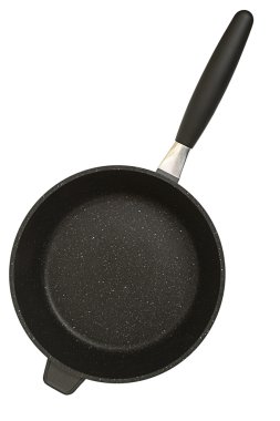 Frying pan isolated on white background clipart