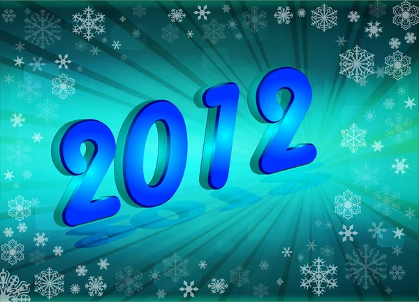 Feliz Año Nuevo 2012 —  Fotos de Stock