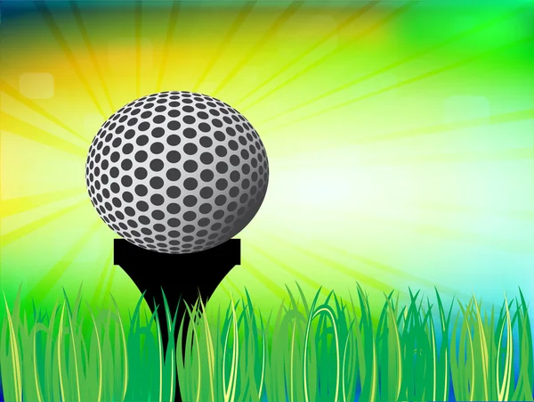 Conception de golf — Image vectorielle