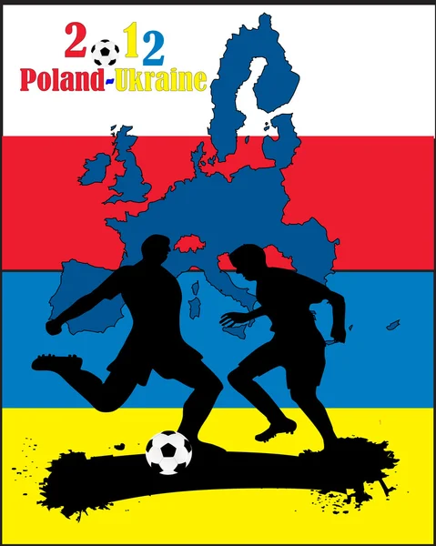 Eurocopa 2012 — Archivo Imágenes Vectoriales