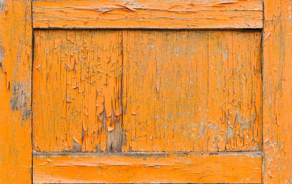오렌지 오래 된 문 — 스톡 사진