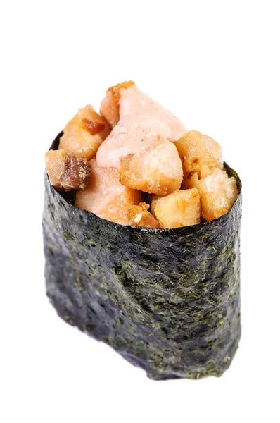Pikantny tuńczyk (maguro) Gunkan — Zdjęcie stockowe