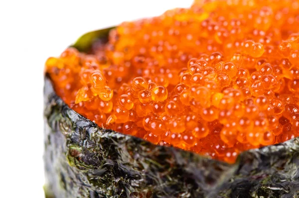 Stock image Tobiko Gunkan Sushi with Fish Roe