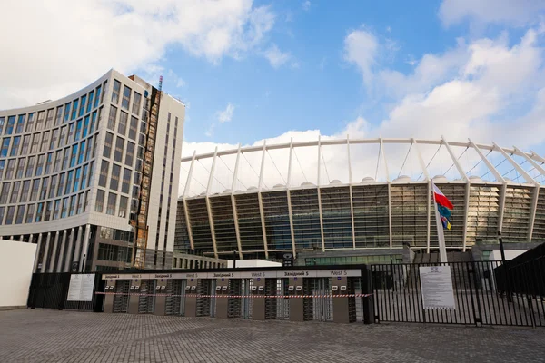 Κίεβο, Ουκρανία - 11 Δεκεμβρίου: πρόσφατα, ολοκληρωθεί το Ολυμπιακό γήπεδο — Φωτογραφία Αρχείου