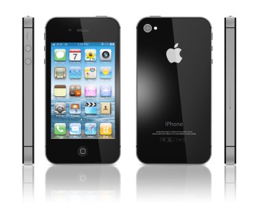 NEW APPLE IPHONE 4S clipart