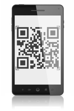 QR code akıllı telefon