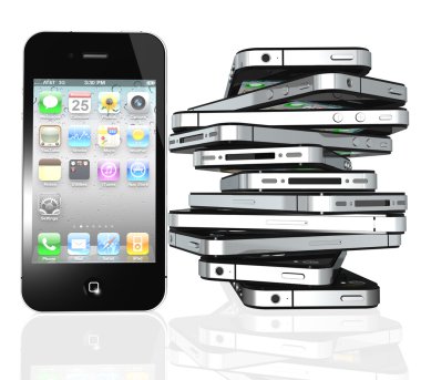 Apple iPhone 4S clipart