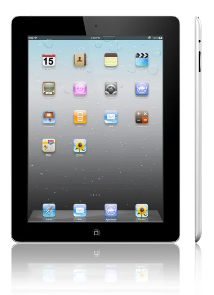 Apple iPad 2 preto — Fotografia de Stock