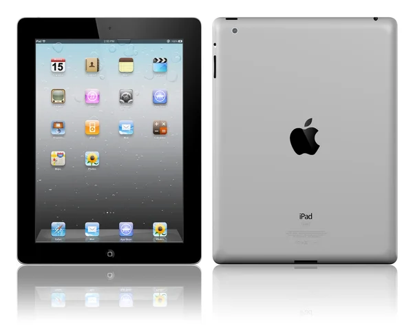 Apple iPad 2 black — Stock Photo, Image