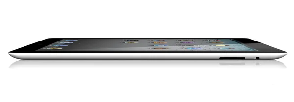 Apple iPad 2 Wi-Fi 64Gb + 3G Vista lateral — Foto de Stock